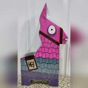 NIB Fortnite Lama with a 4-inch Kit Figure, 9 Weapons, 4 Back Bling